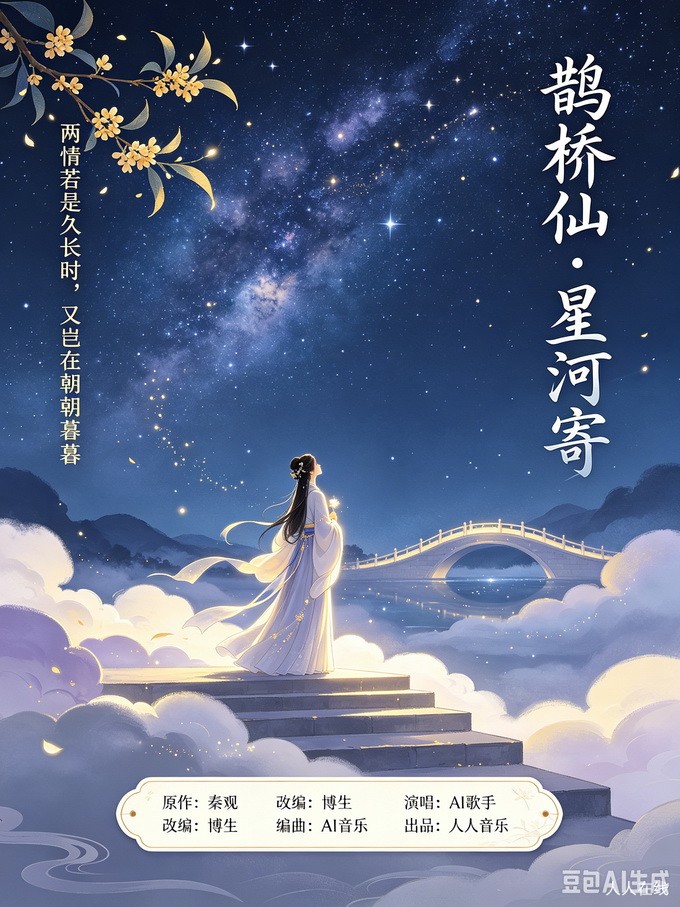 人人音乐《鹊桥仙・星河寄》