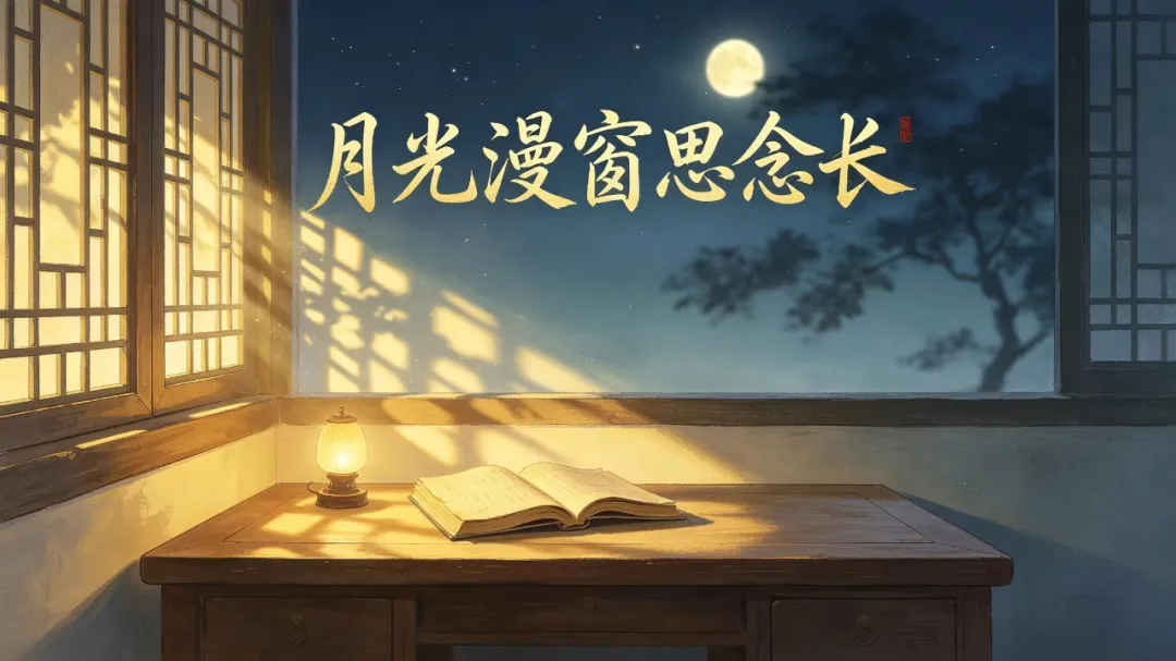 《月光漫窗思念长》及评论//李海英//叶幼军