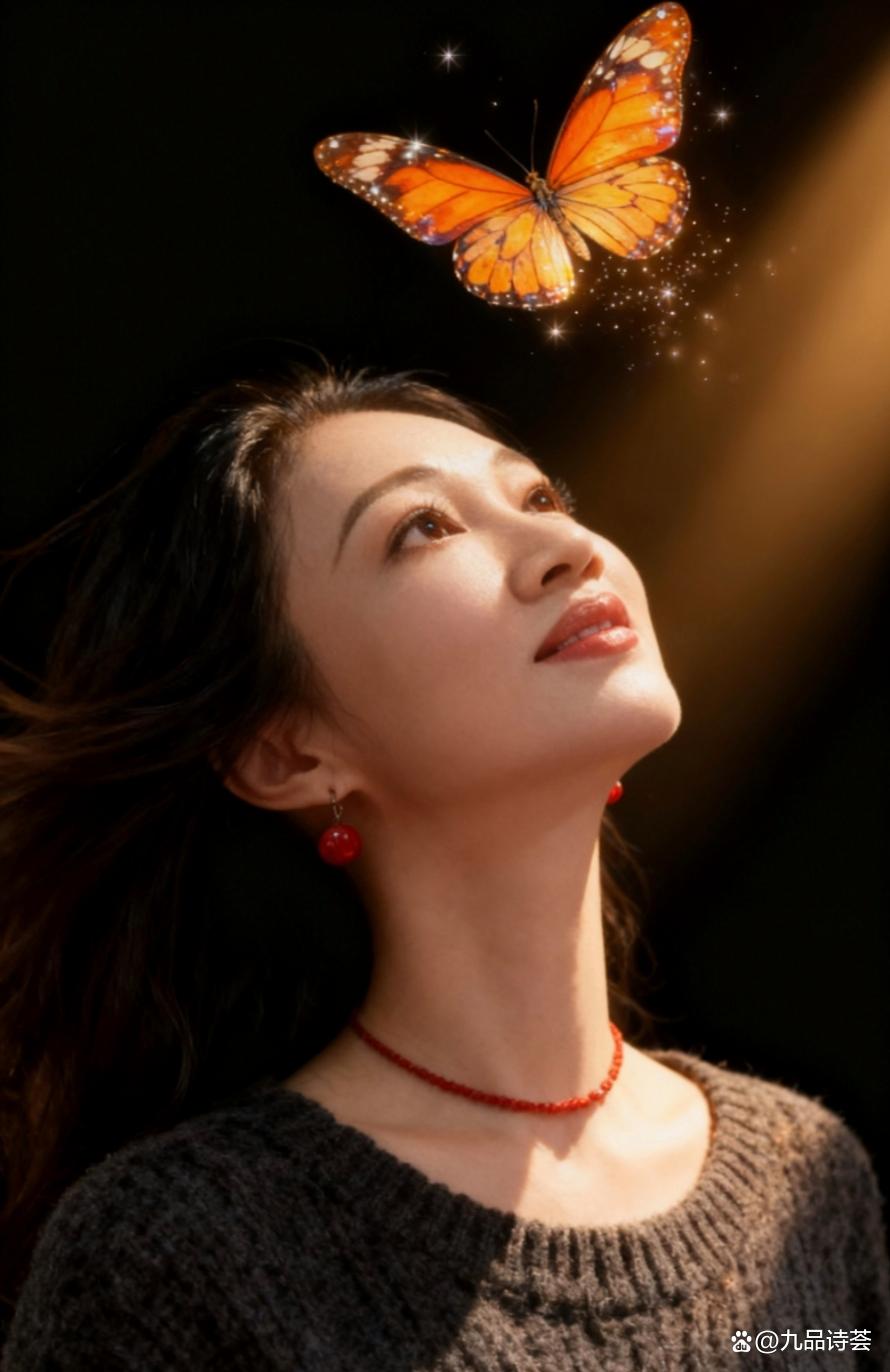 《蝴蝶吻过你肩头》