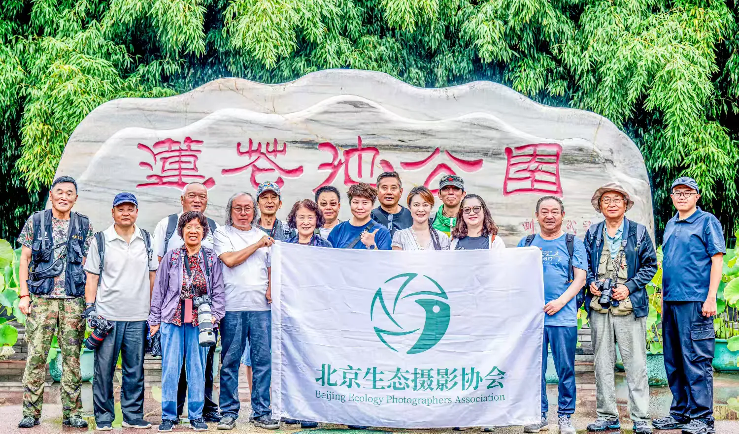 北京生态摄影协会莲花池荷花采风活动圆满举行